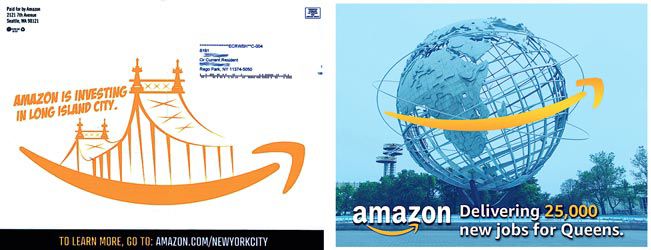 Amazon sends fliers touting company | | qchron.com