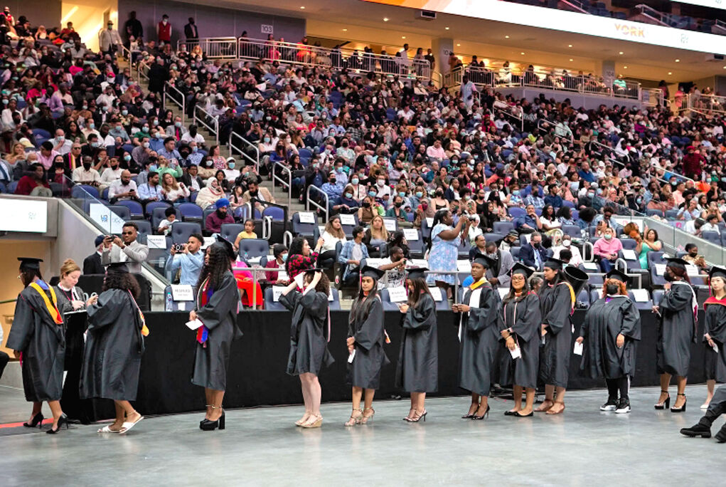 York celebrates big at 52nd commencement