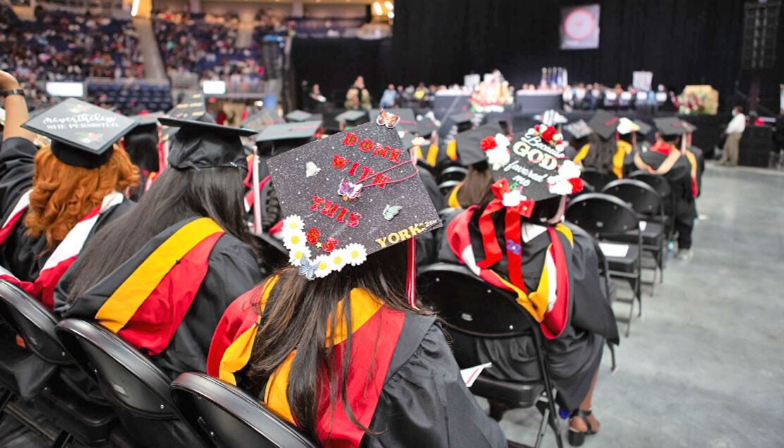 York celebrates big at 52nd commencement