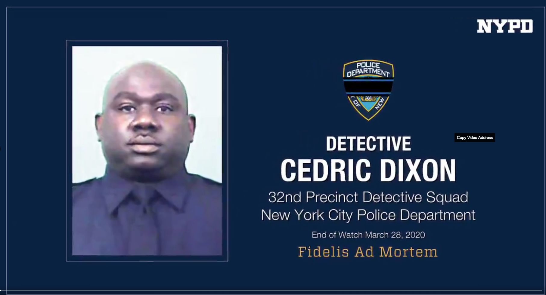 Fidelis Ad Mortem: NYPD And COVID-19 | | Qchron.com