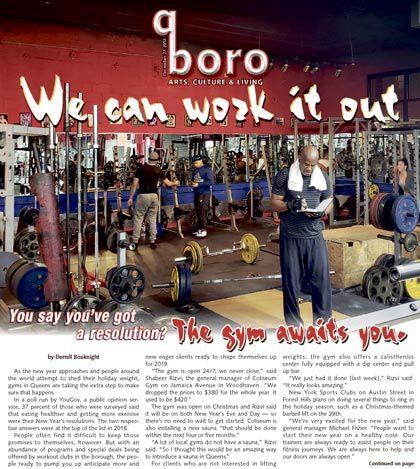 Queens Gyms Offer Holiday Cheer And Motivation Qboro Arts