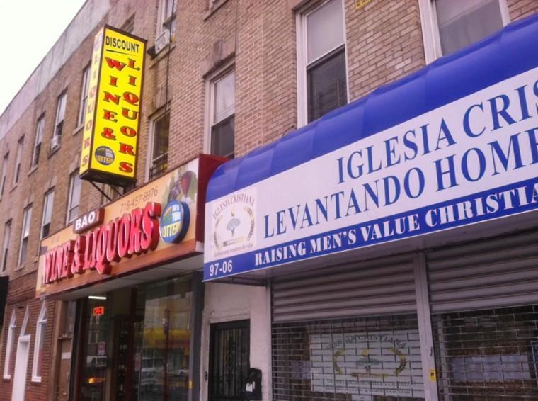 Liquor store parks between 2 churches Western Queens News