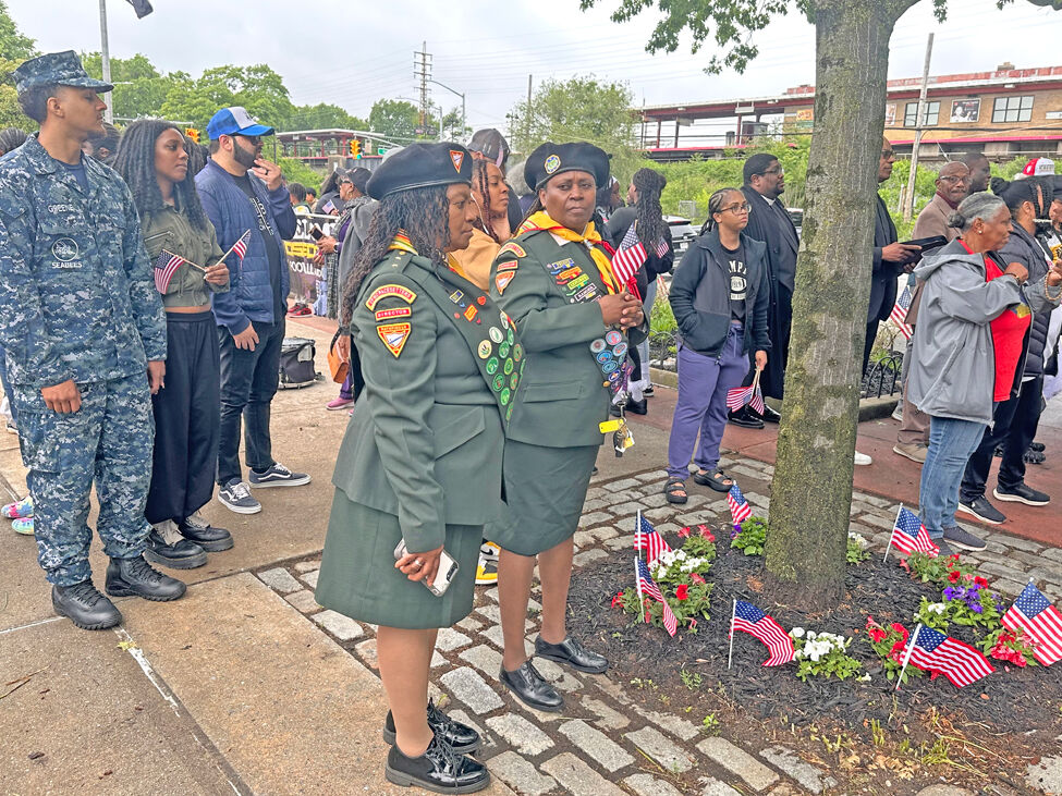 Naeisha Rolin The fallen honored at Rosedale parade | | qchron.com