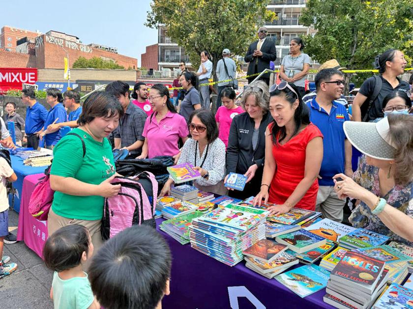 Book-to-school giveaway