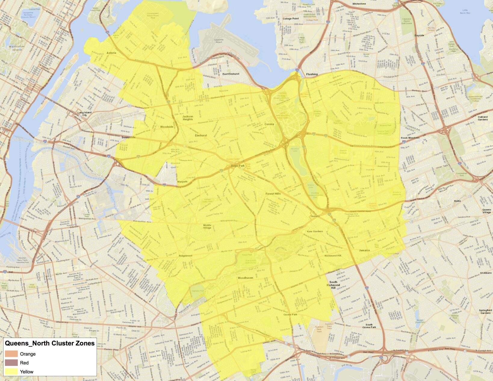 Cuomo extends yellow zone restrictions into Astoria