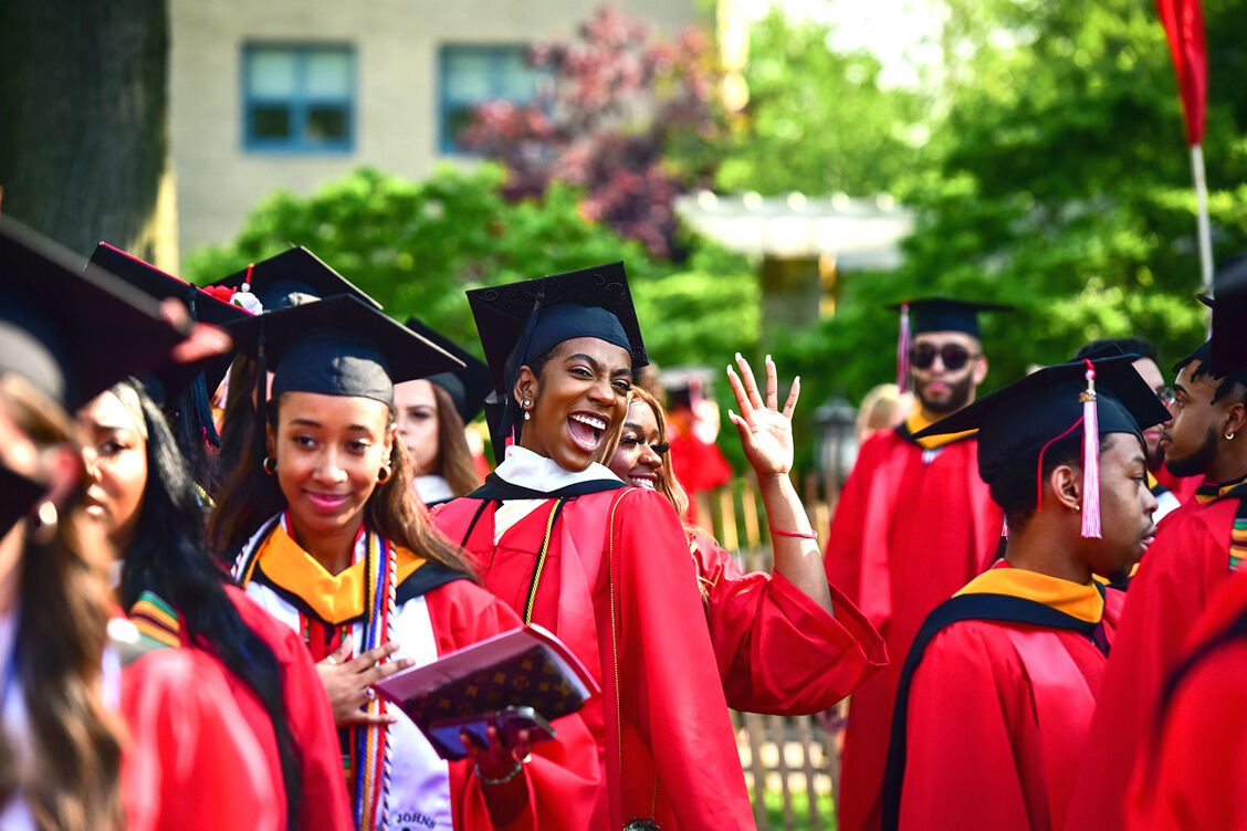 Caps off for SJU grads