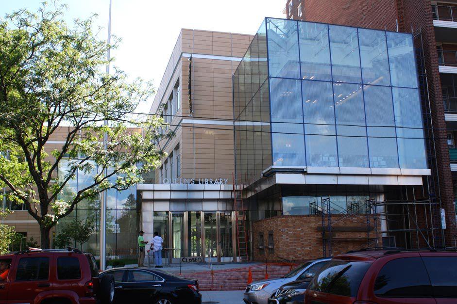 Final chapter Elmhurst library work nearly done