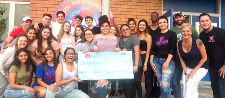 Queens Metropolitan High School students raise relief funds for Puerto