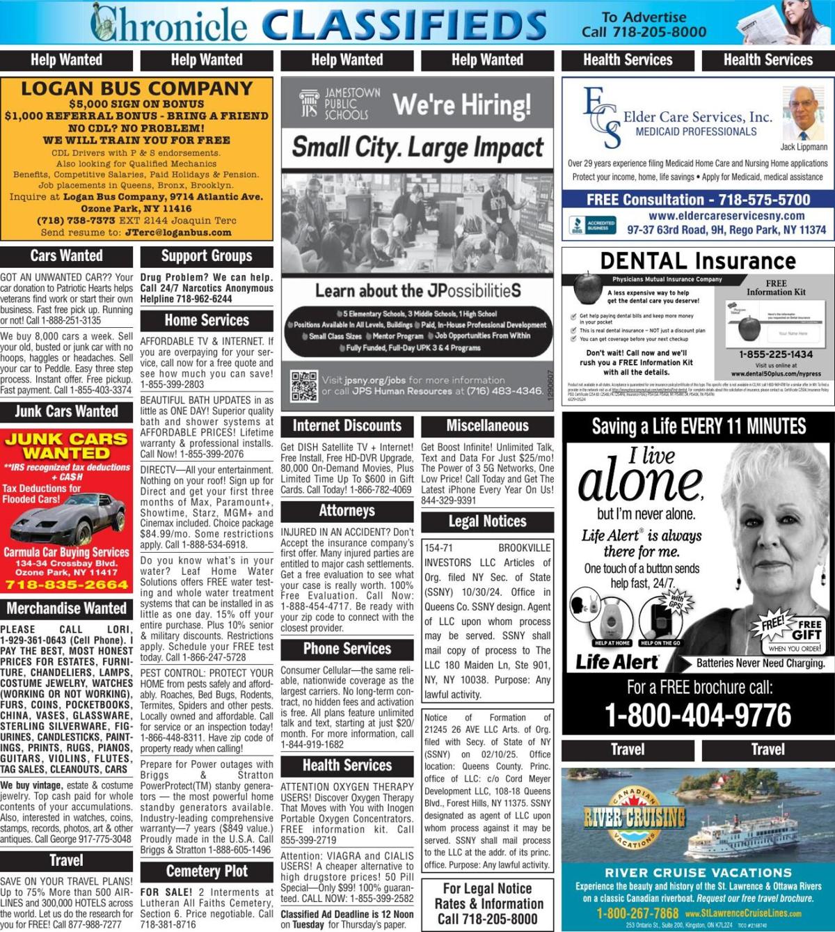 Classifieds | | qchron.com