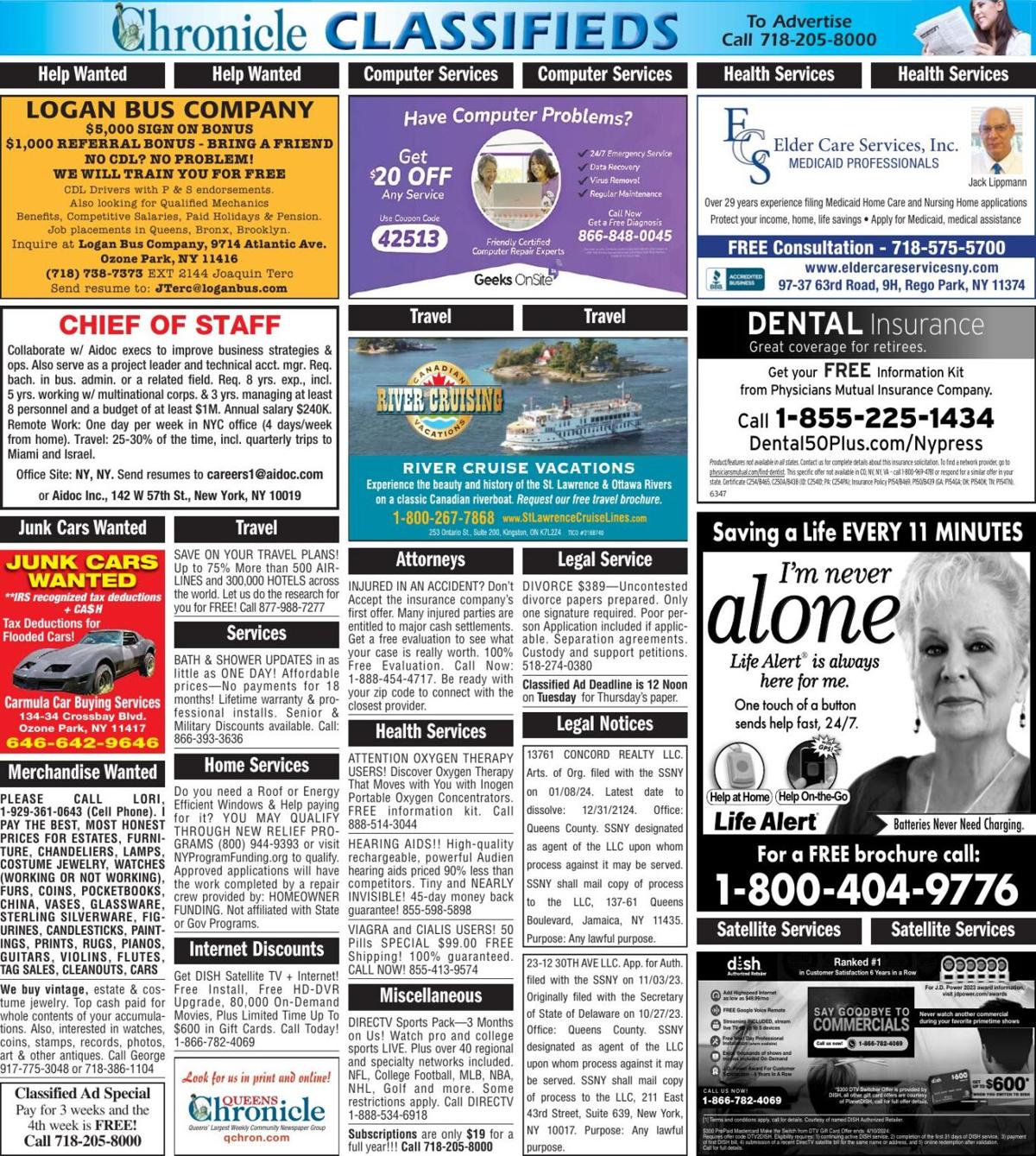 Classifieds | | qchron.com