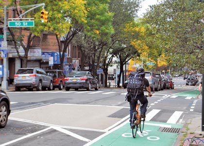 bike lane jamaica ave