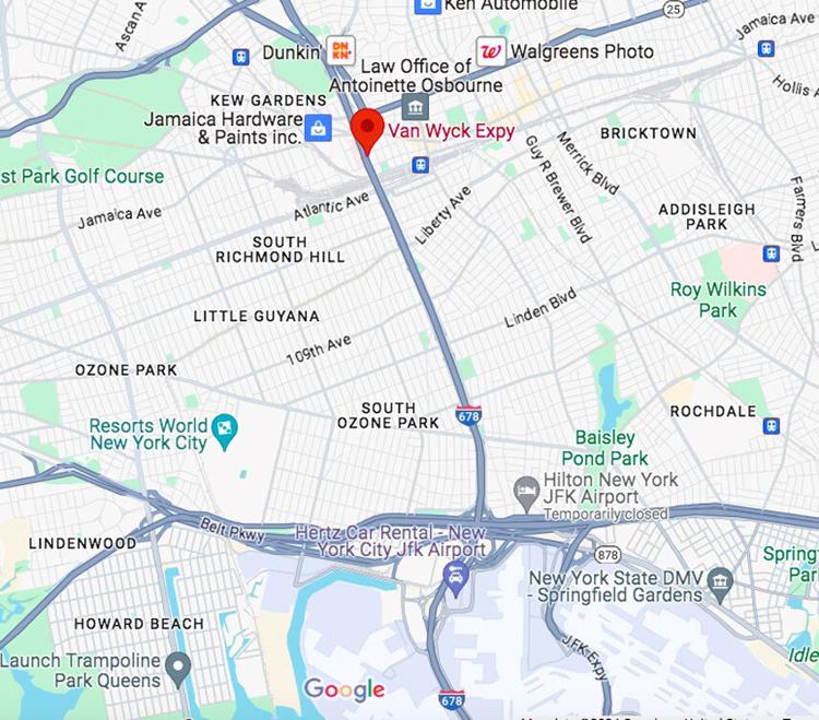 Van Wyck Expressway project on Phase 3