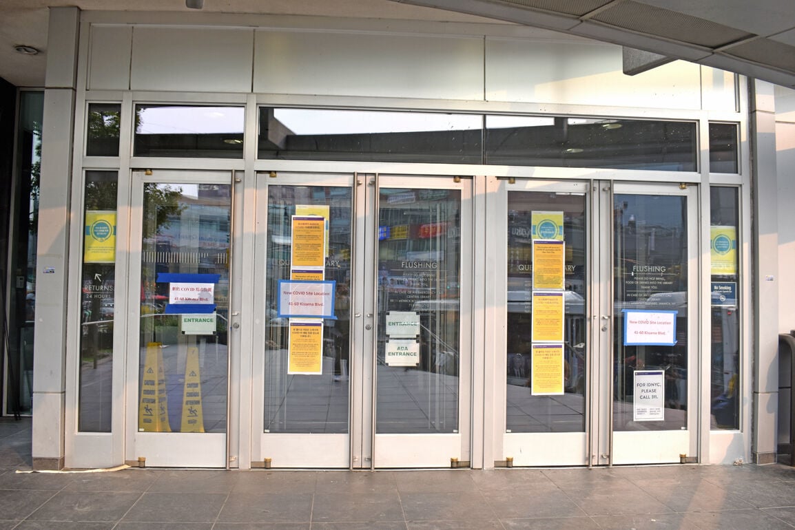 Flushing Library closed for ‘many months’