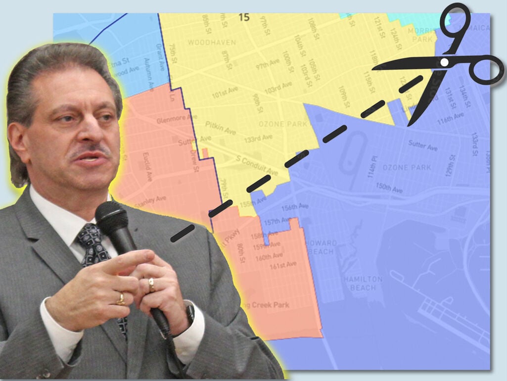 Proposed maps to cut district in three 1