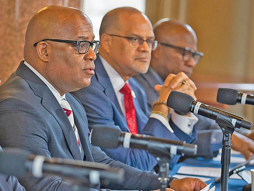 Banks family steps away from City Hall