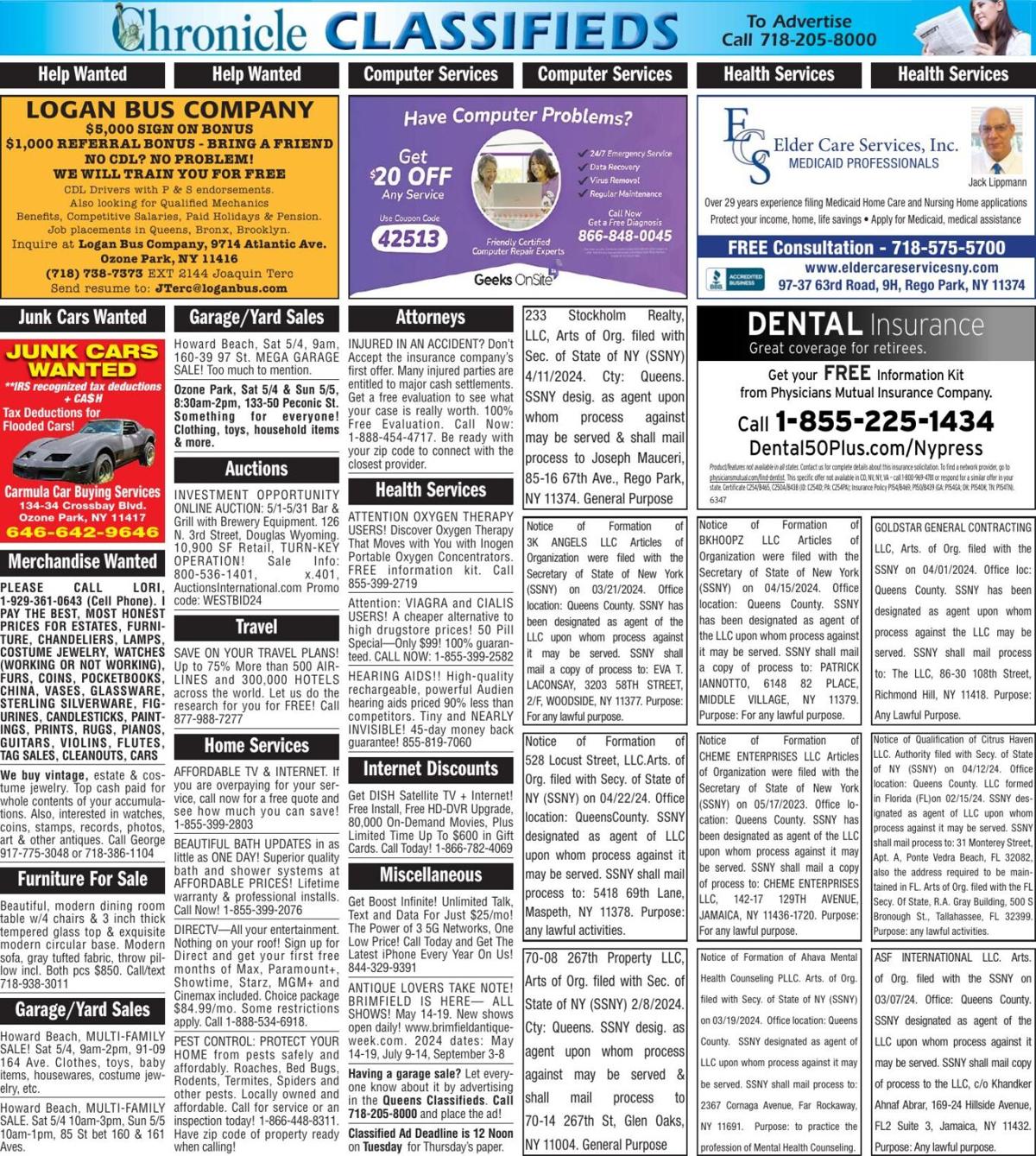 Classifieds | | qchron.com