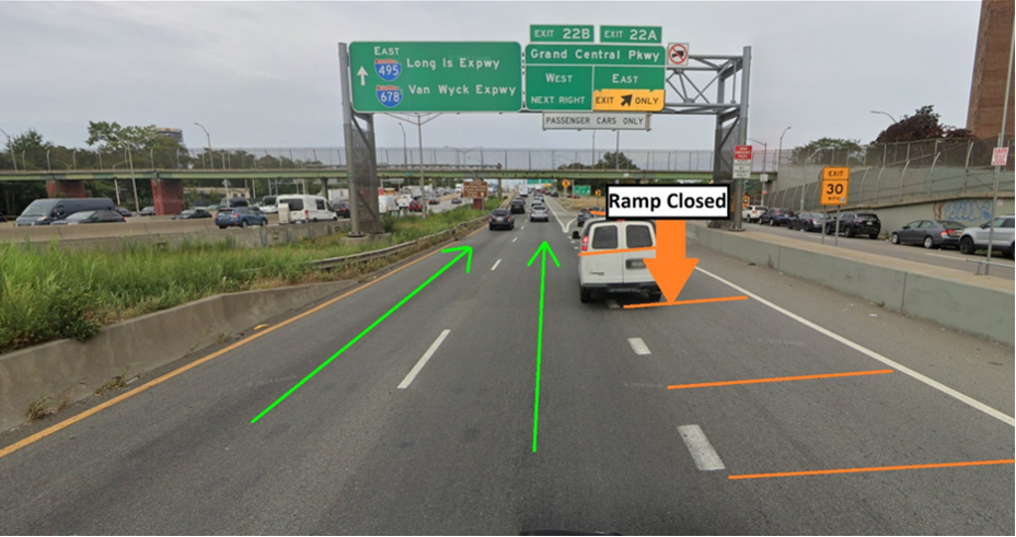 Overnight ramp closures on the GCP, LIE | | qchron.com