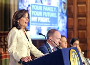 Albany’s $268 Billion Budget Hangs Fire, Lawmakers Shrug Off Hochul’s Premature Deal Cheers