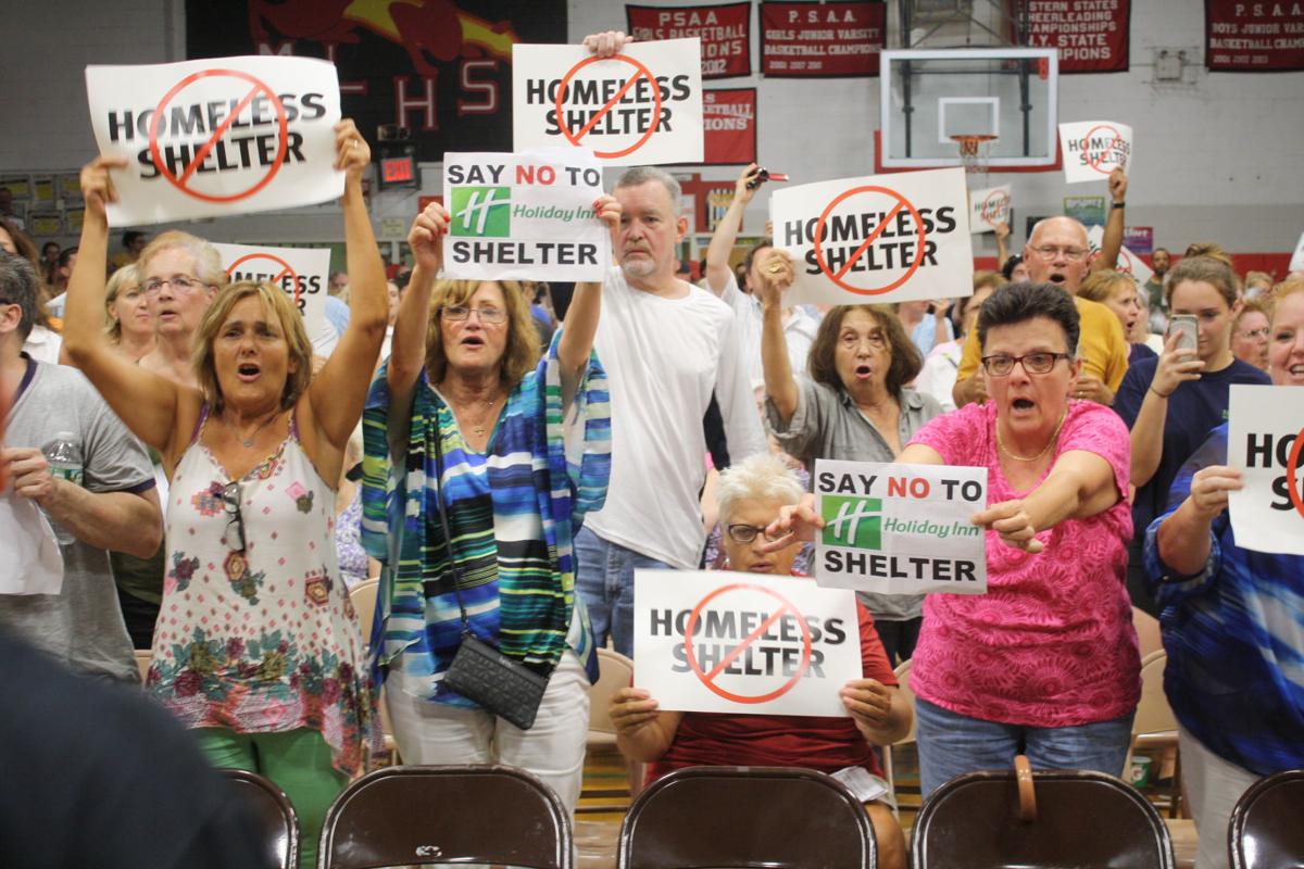 Maspeth erupts in protest of homeless shelter plan