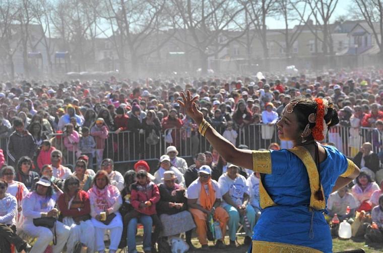 Holy holi! Parade draws thousands Queens Chronicle Event Photo Galleries