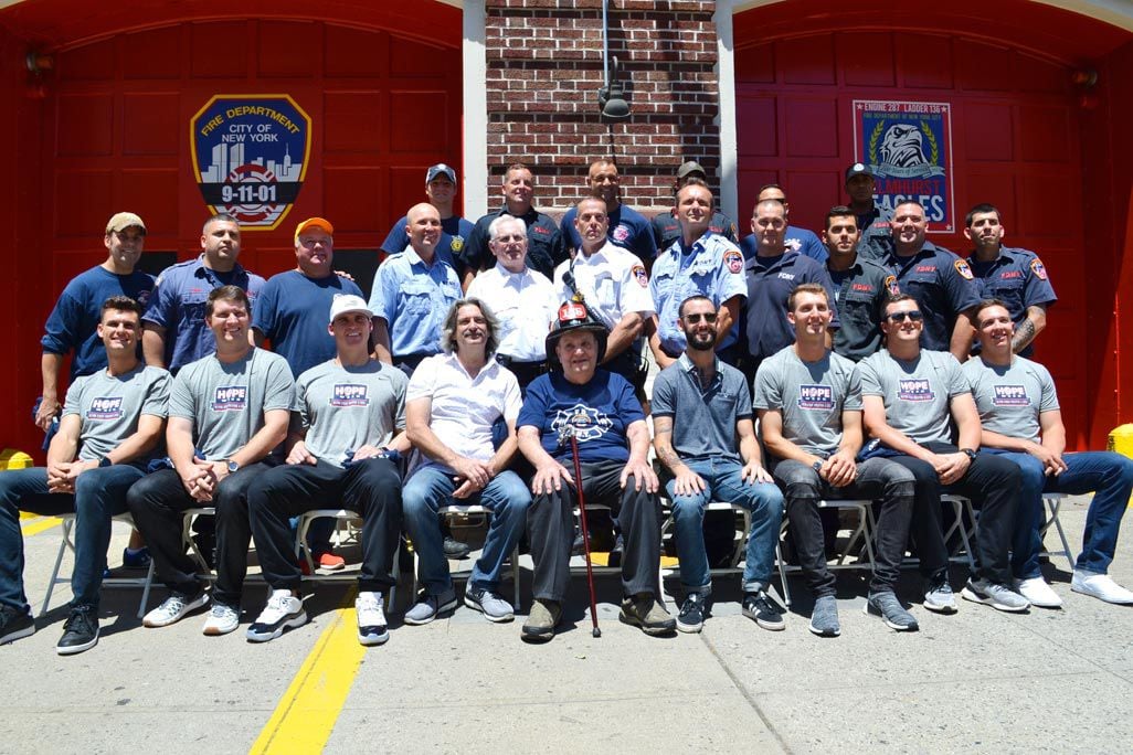 Yankees surprise former FDNY firefighter