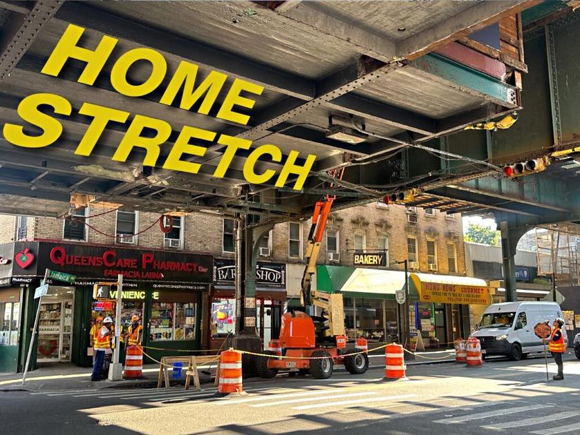 Station construction nears the finish line
