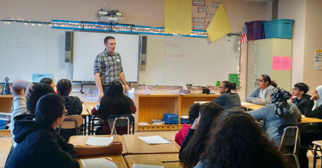 Career Day fun at MS 137 Queens Chronicle South Queens News