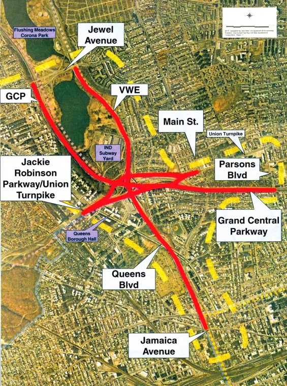 Grand Central Parkway Lane Closures - Queens Gazette