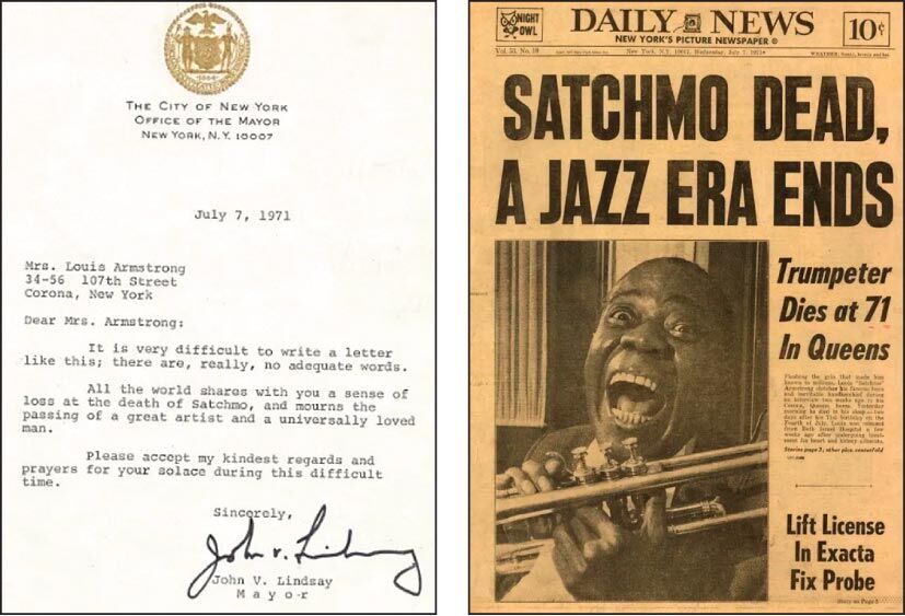 Louis Armstrong's 'wonderful world' of papers, records, letters at