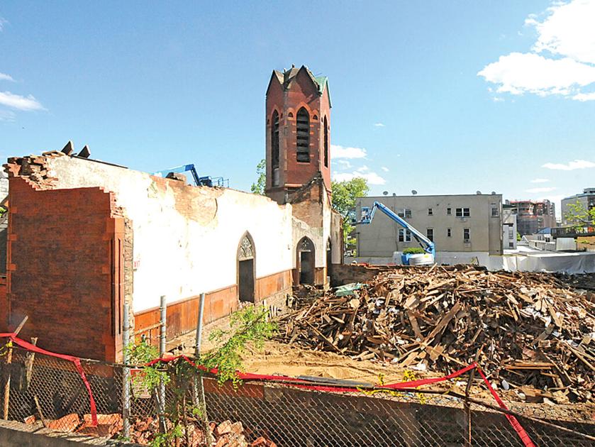 Nothing could be saved from church