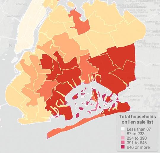Group launches tax lien sales tracker