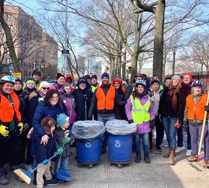 Cleaning up in Sunnyside