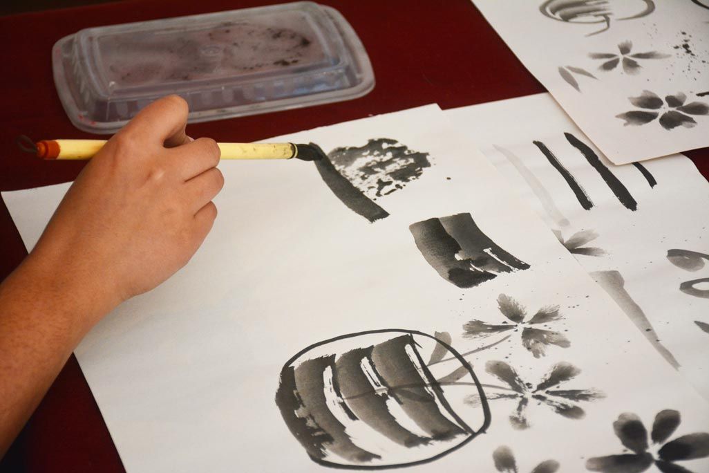 Sumie A meditative journey, with new twists