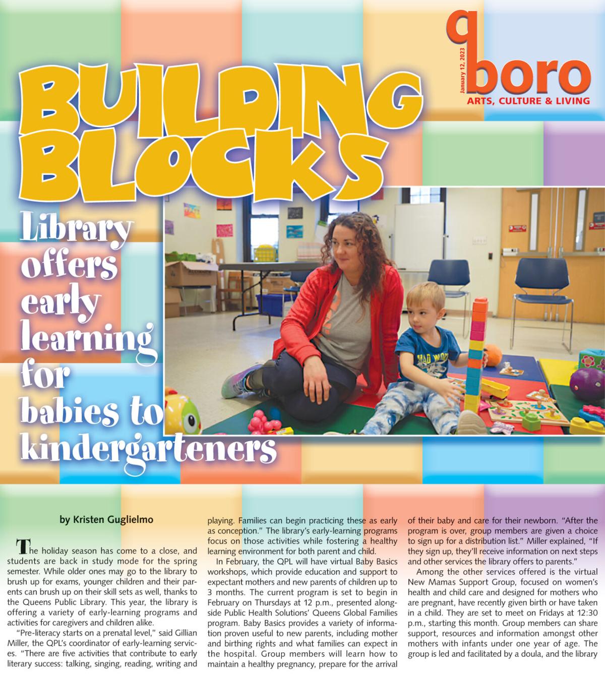 Never too young for library learning, literally