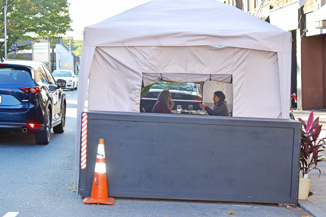 Propane heat banned for outdoor dining