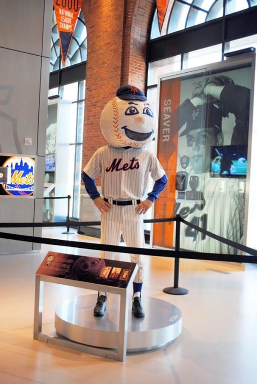 New York Mets Mr. Met Wood Sign 