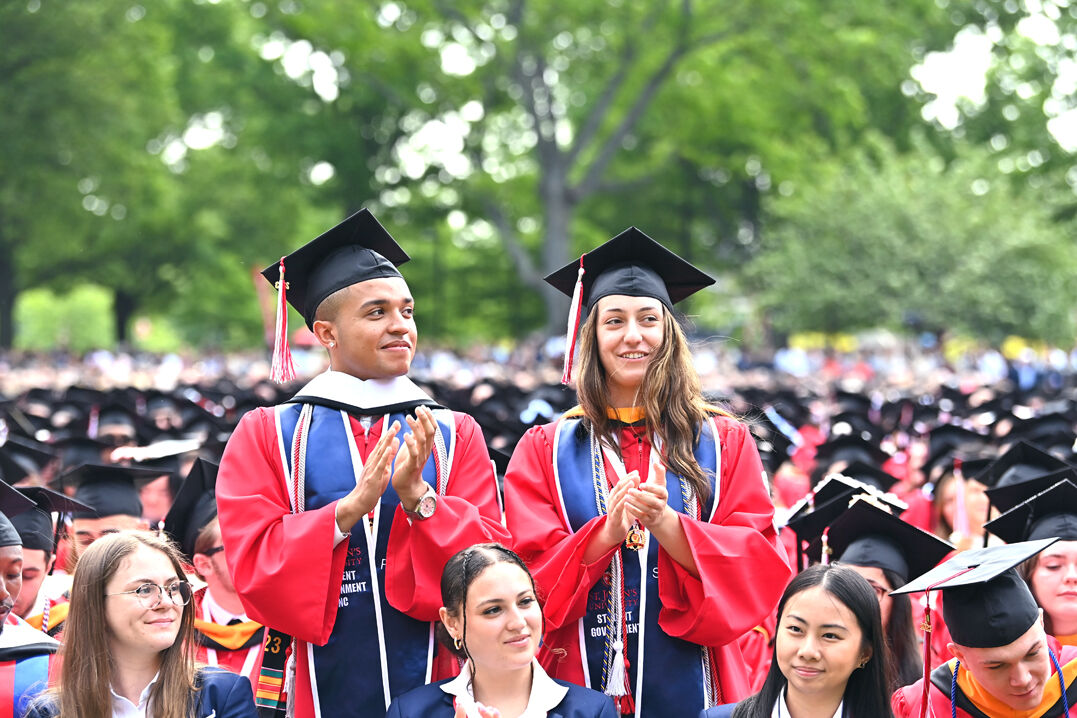 Caps off to SJU Class of ’23