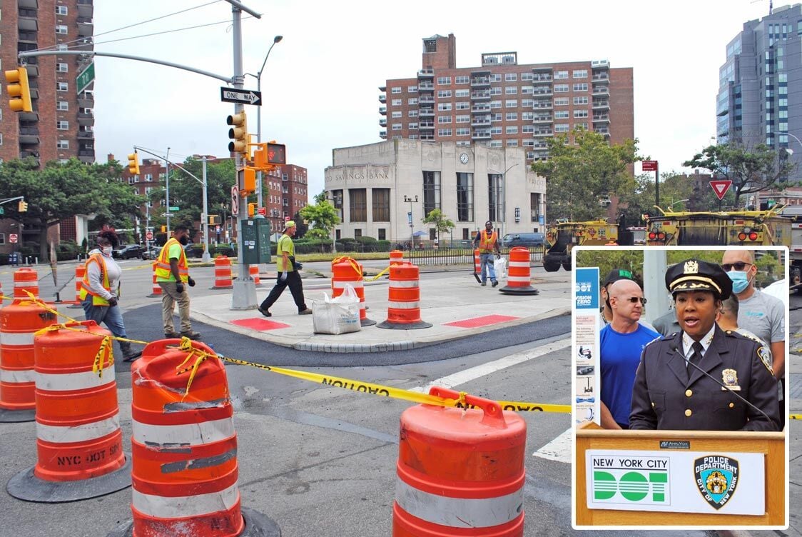 DOT police talk bike lanes on Queens Blvd. qchron