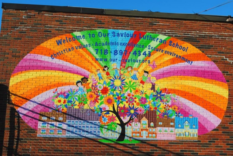 Mural Helps Rego Park School Shine 