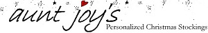 Aunt Joy's Personalized Christmas Stockings