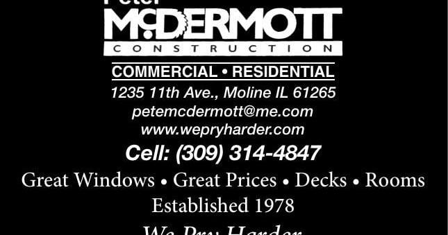 MCDERMOTT CONSTRUCTION - Ad from 2026-08-08