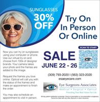 EYE SURGEONS ASSOCIATES - Ad from 2026-06-14