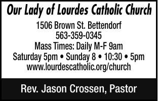 OUR LADY OF LOURDES CATHOLIC CHURCH - Ad from 2024-04-20