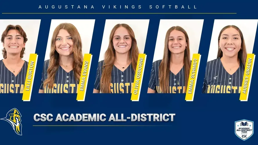 Five softball student-athletes earn CSC Academic All-District honors