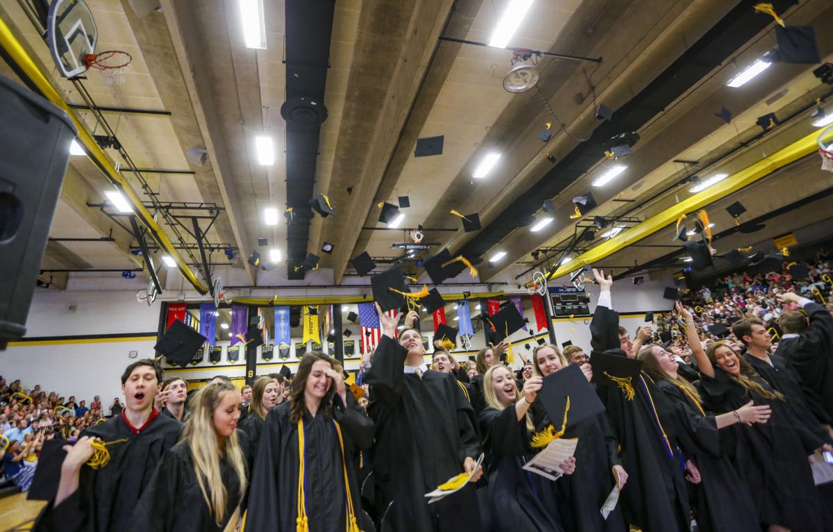 Photos Bettendorf High School Commencement Ceremony Local Education