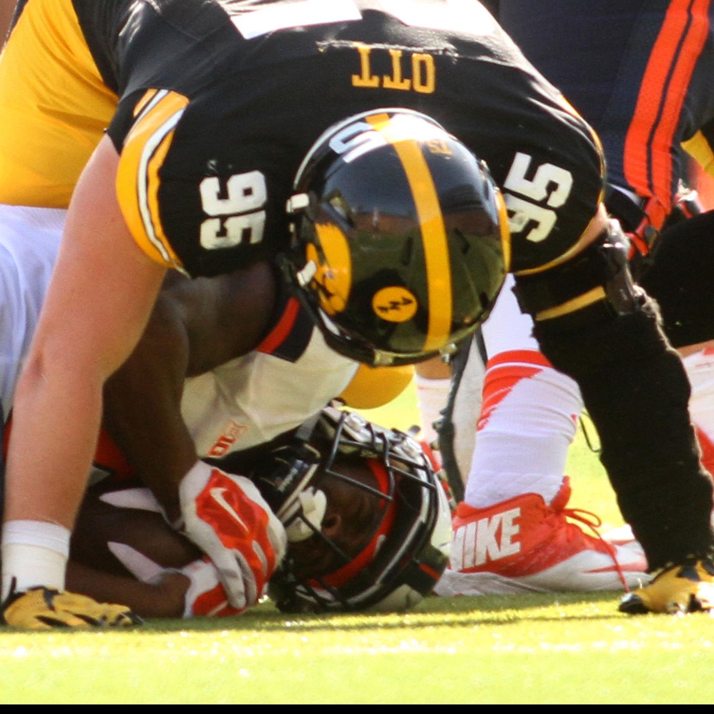 Historic Photos Hawkeyes Drew Ott Iowa Hawkeyes Football