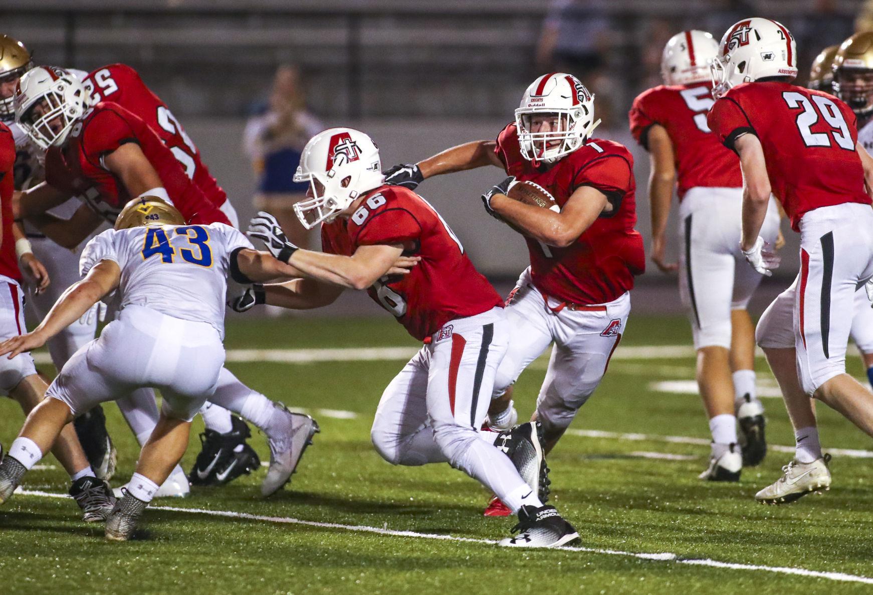 Photos Assumption football defeats Wahlert at Brady Street Stadium