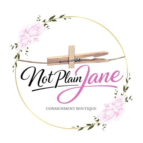 Not Plain Jane consignment boutique logo