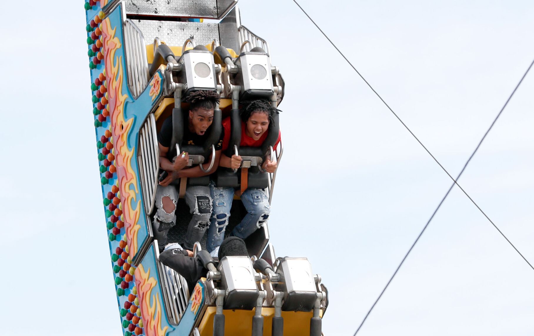 The first day of the Mississippi Valley Fair commences