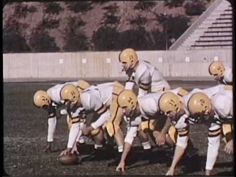 Iowa goes to the 1957 Rose Bowl